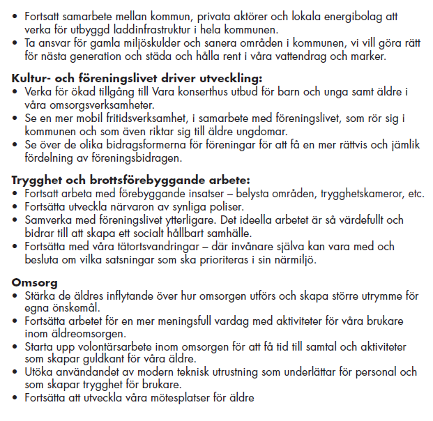   Nu forts&auml;tter vi utveckla Vara tillsammans