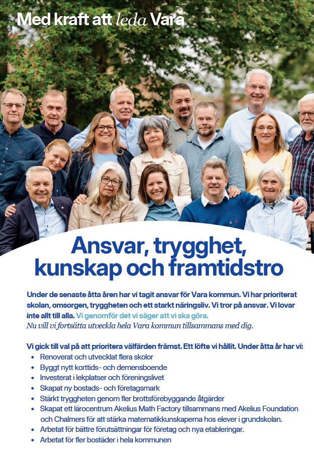   Vi utvecklar Vara kommun